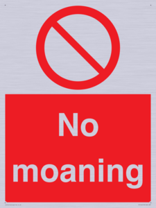 No Moaning